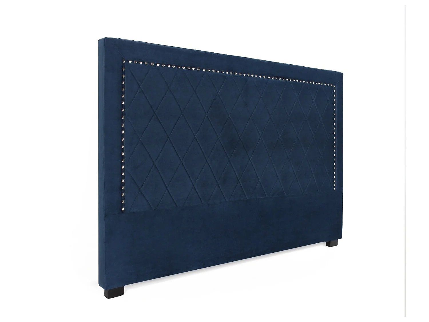 Tête de lit Nolwen Velours Bleu Foncé 180cm
