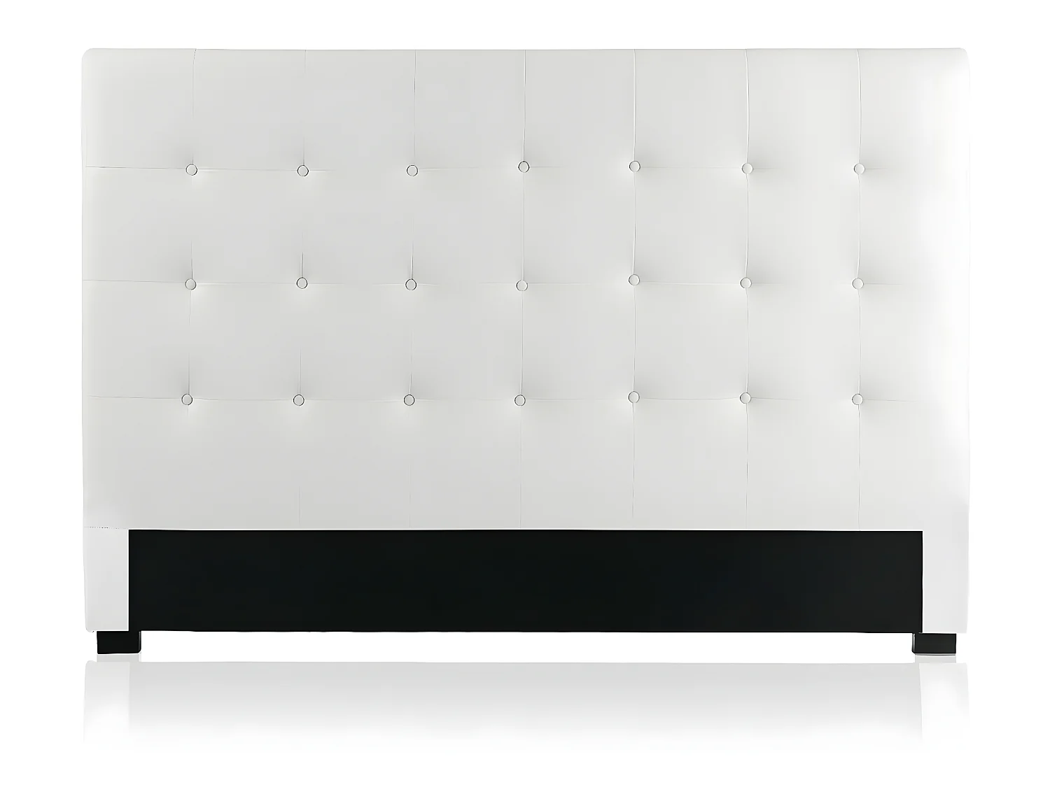 Tête de lit capitonnée Premium 180cm Blanc