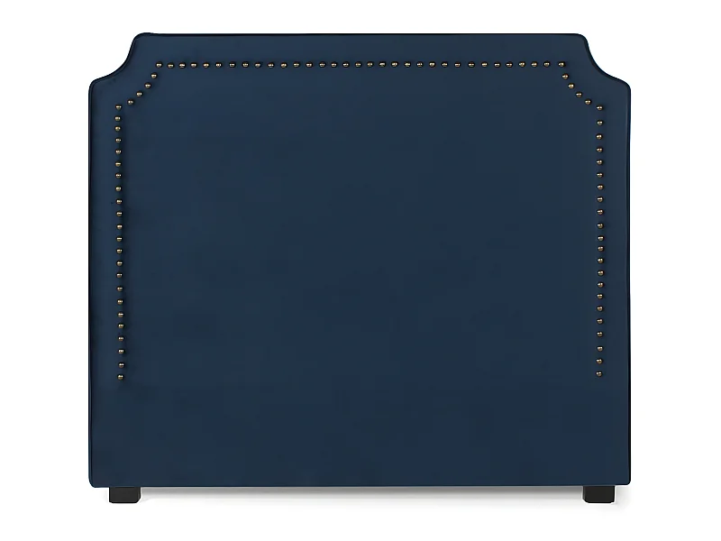 Tête de lit Diana Velours 140cm Bleu Foncé