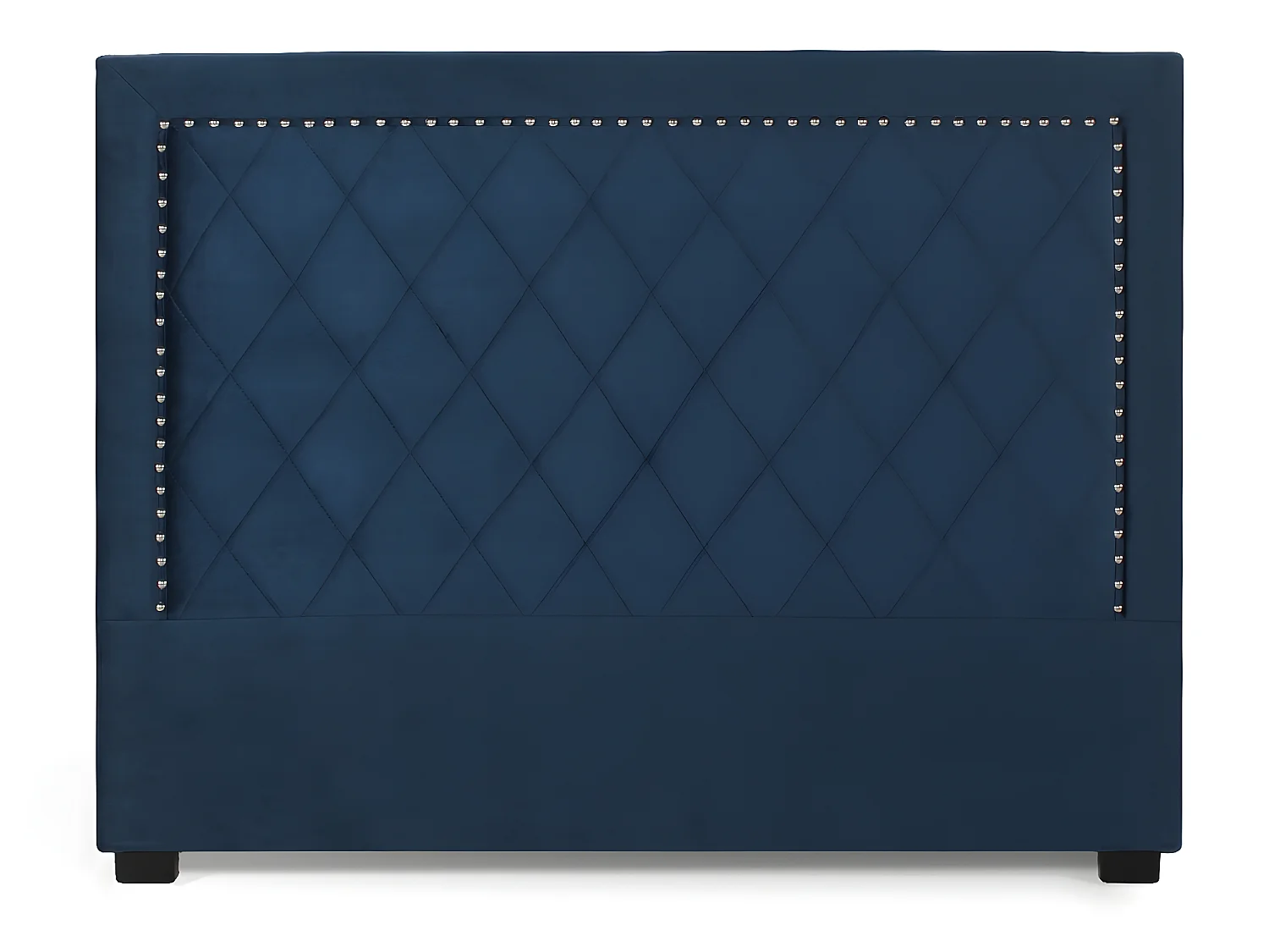 Tête de lit Nolwen Velours Bleu Foncé 160cm