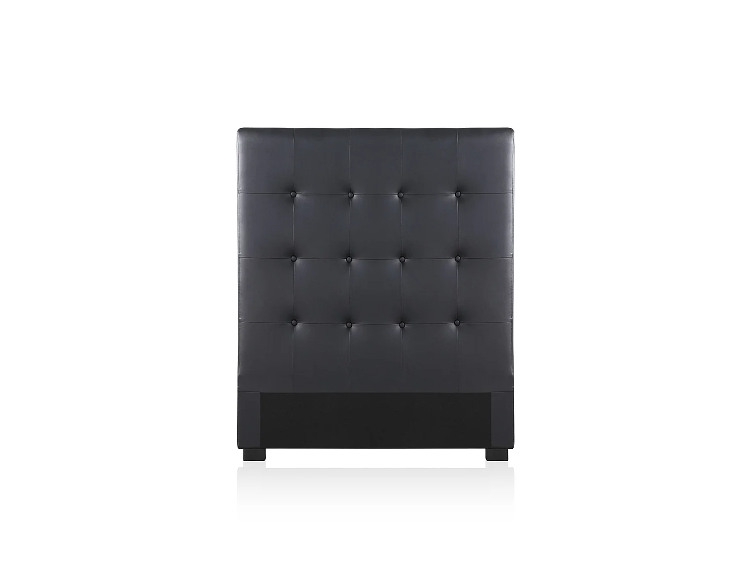 Tête de lit capitonnée Premium 90cm Noir