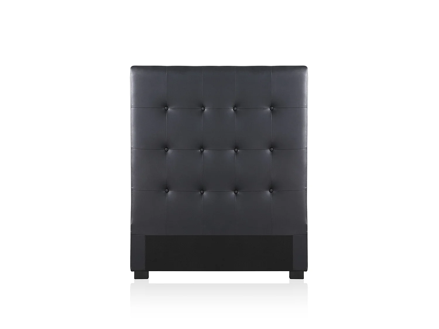 Tête de lit capitonnée Premium 90cm Noir