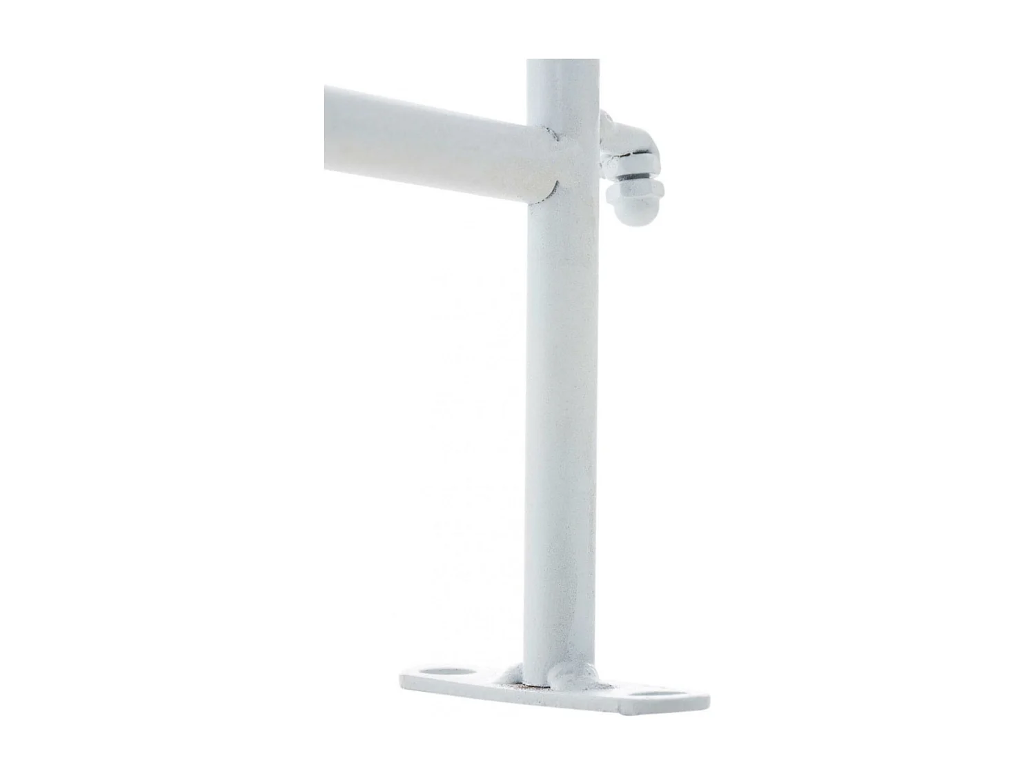 Lot de 4  Clôture de jardin - Métal & Antique clair - Blanc - Mangold