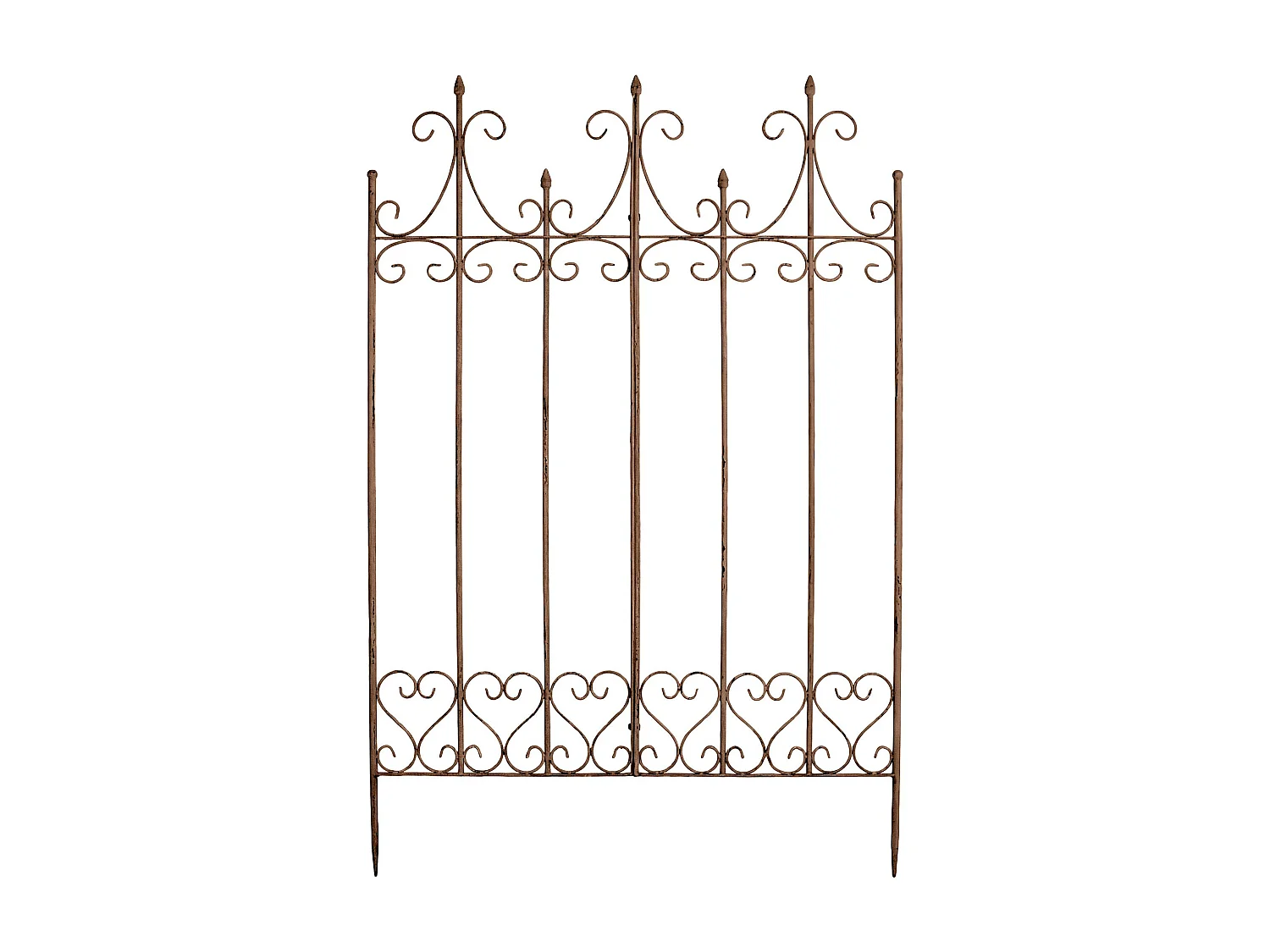 Treillis - Métal - Marron antique - Flieder