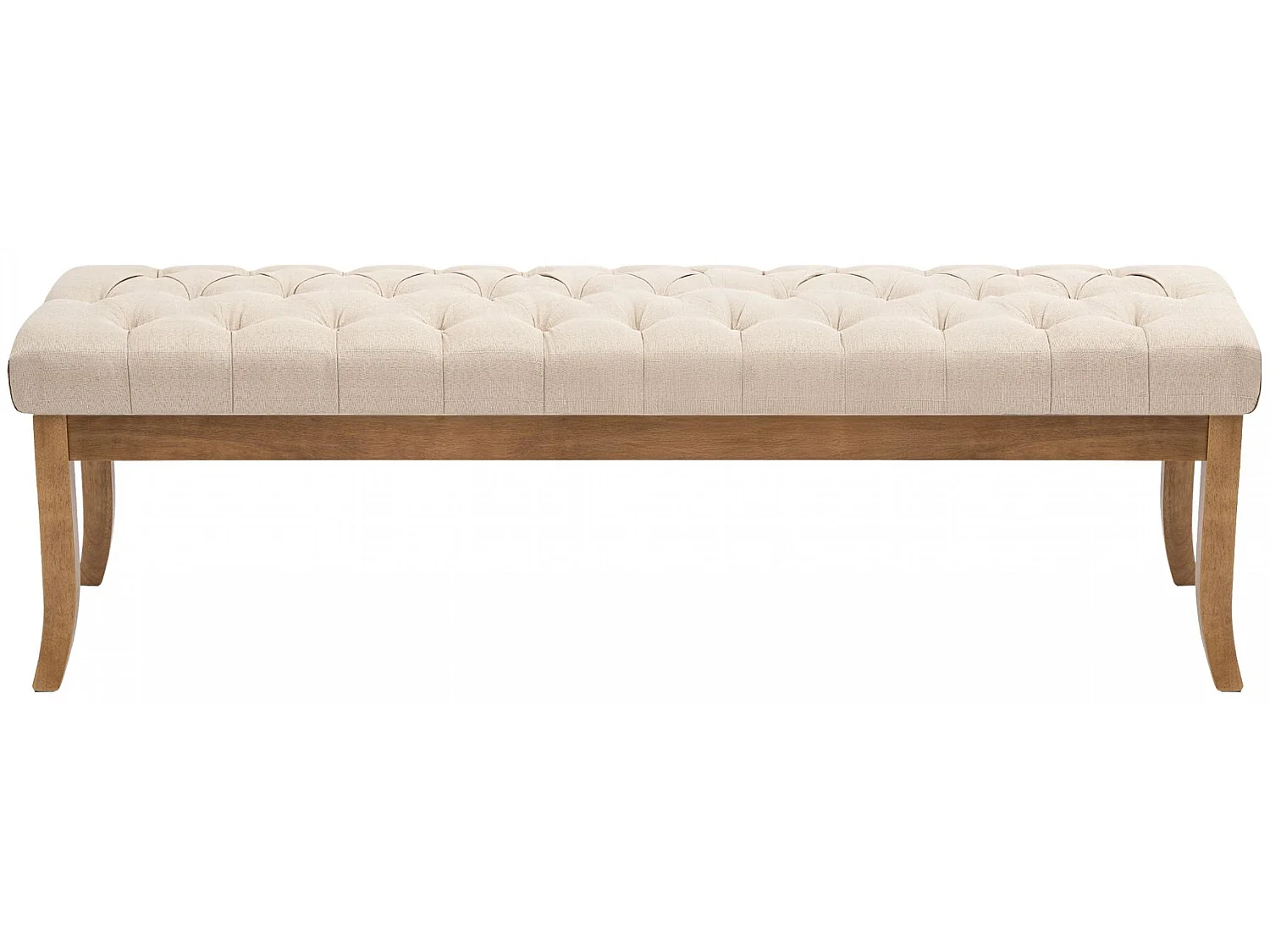 Banquette - Tissu - Crème - Ramses