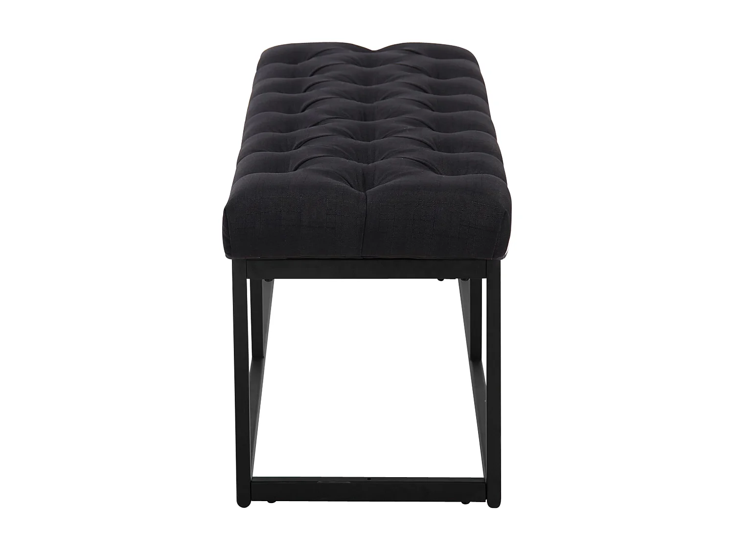 Banquette - Tissu - Noir - Amun