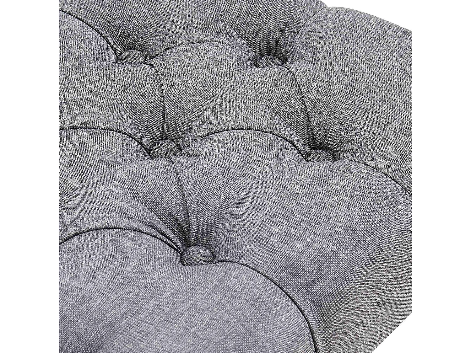 Banquette - Tissu - Gris foncé - Amun