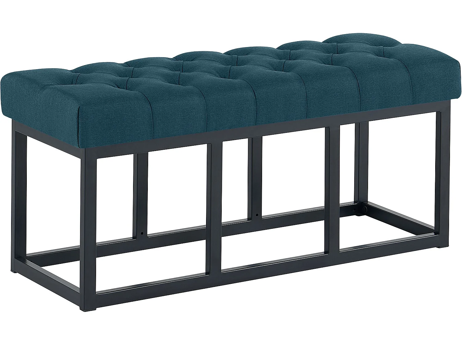 Banquette - Tissu - Bleu - Amun