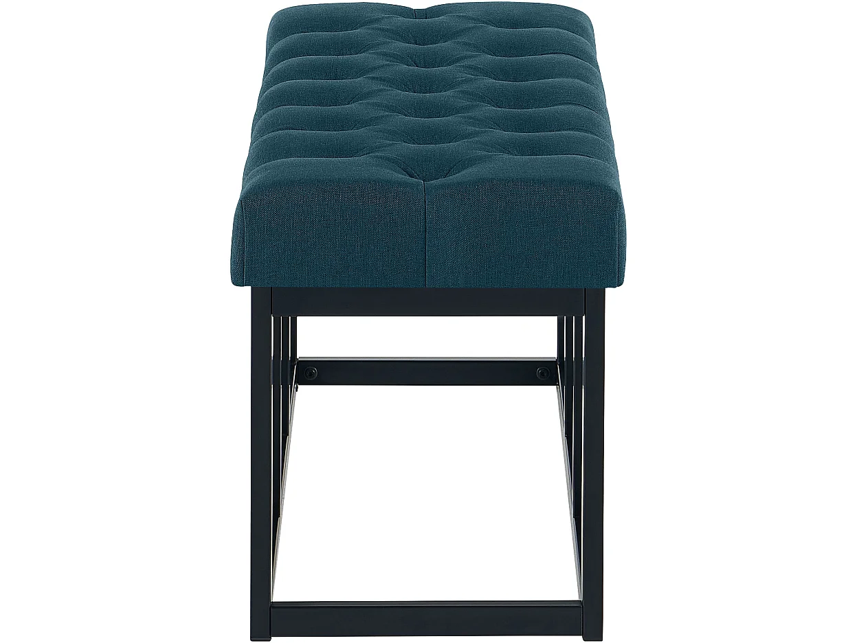 Banquette - Tissu - Bleu - Amun