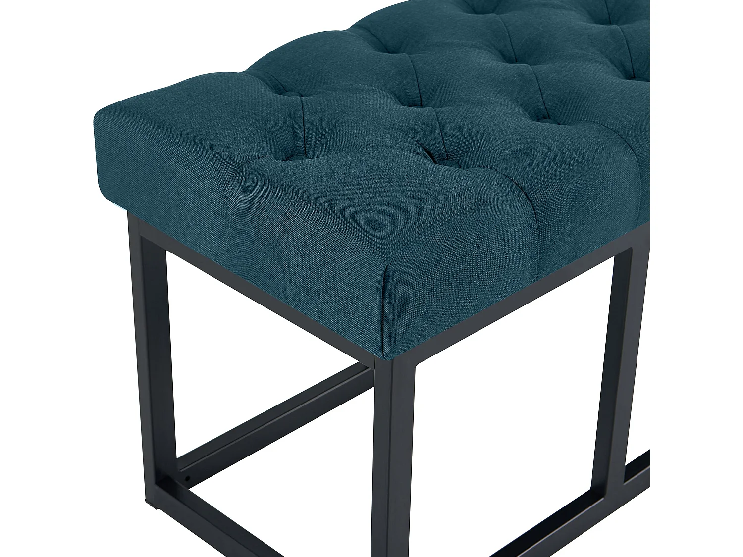 Banquette - Tissu - Bleu - Amun