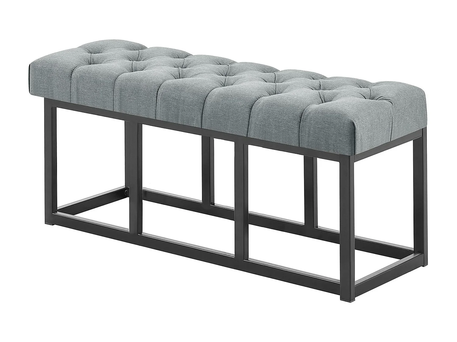 Bankzitting - Stof - donkergrijs - Amun