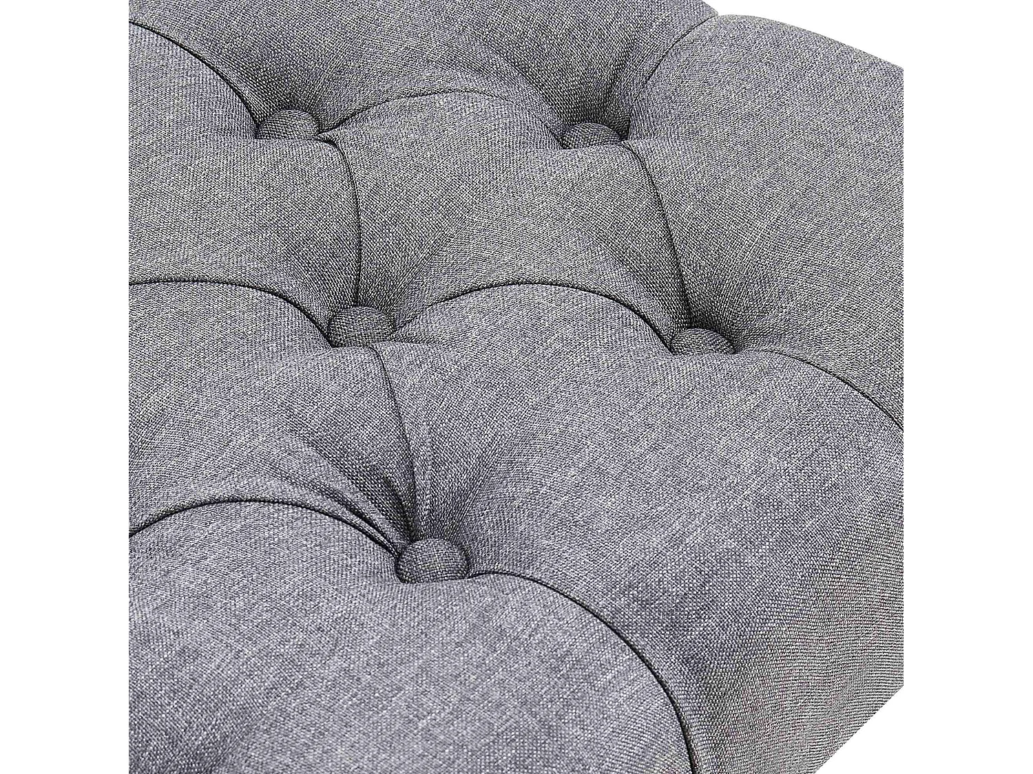 Banquette - Tissu - Gris foncé - Amun