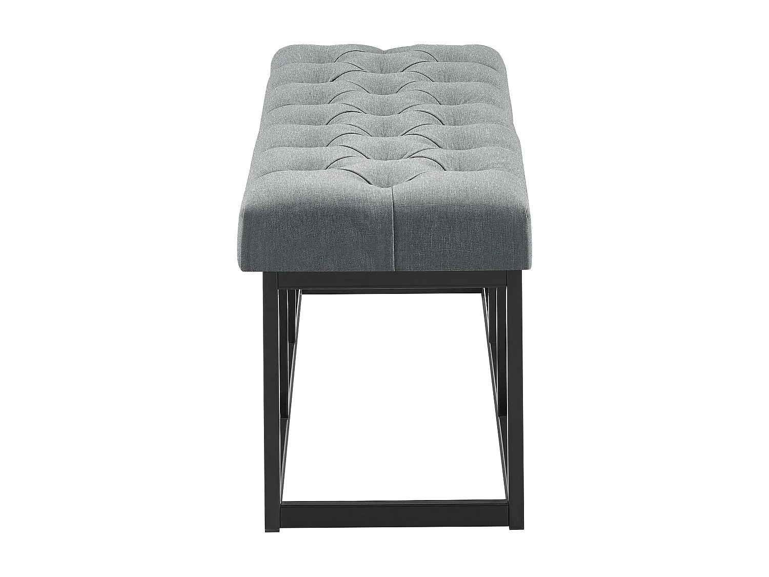 Banquette - Tissu - Gris foncé - Amun