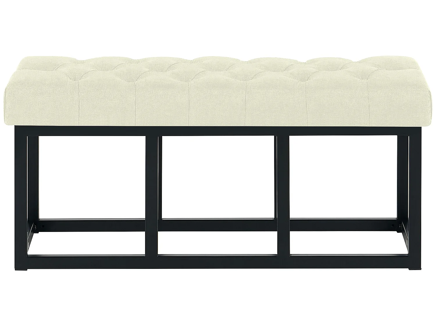 Sitzbank - Stoff - creme - Amun