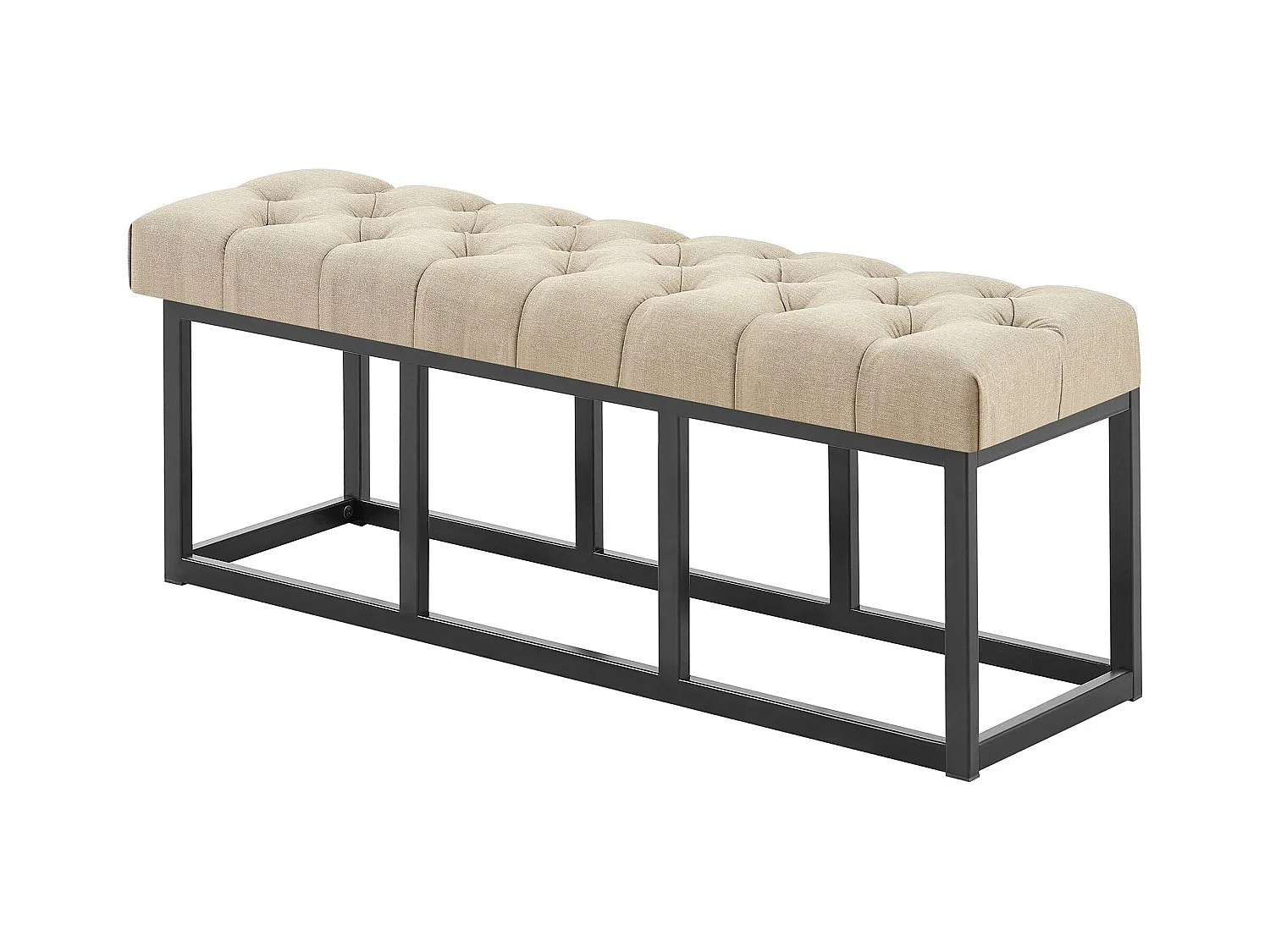 Banquette - Tissu - Taupe - Amun