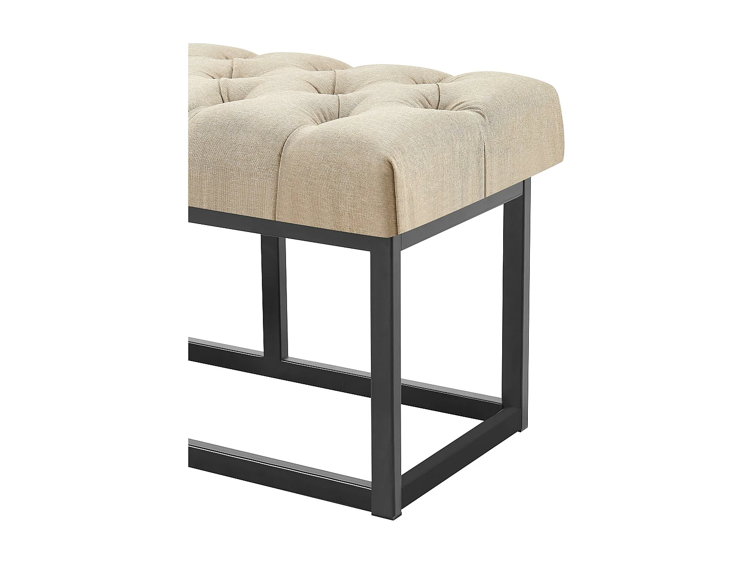 Banquette - Tissu - Taupe - Amun