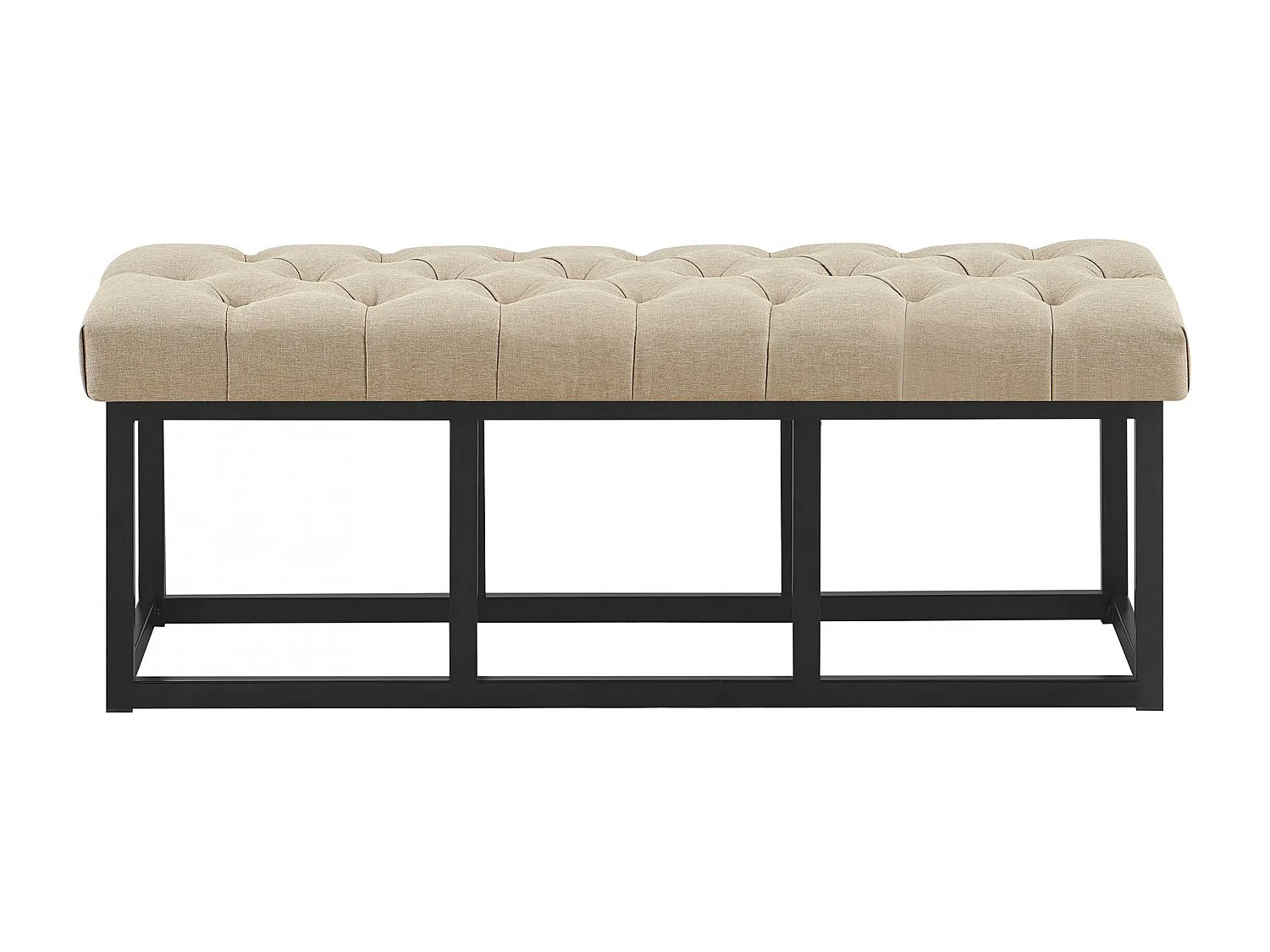 Banquette - Tissu - Taupe - Amun
