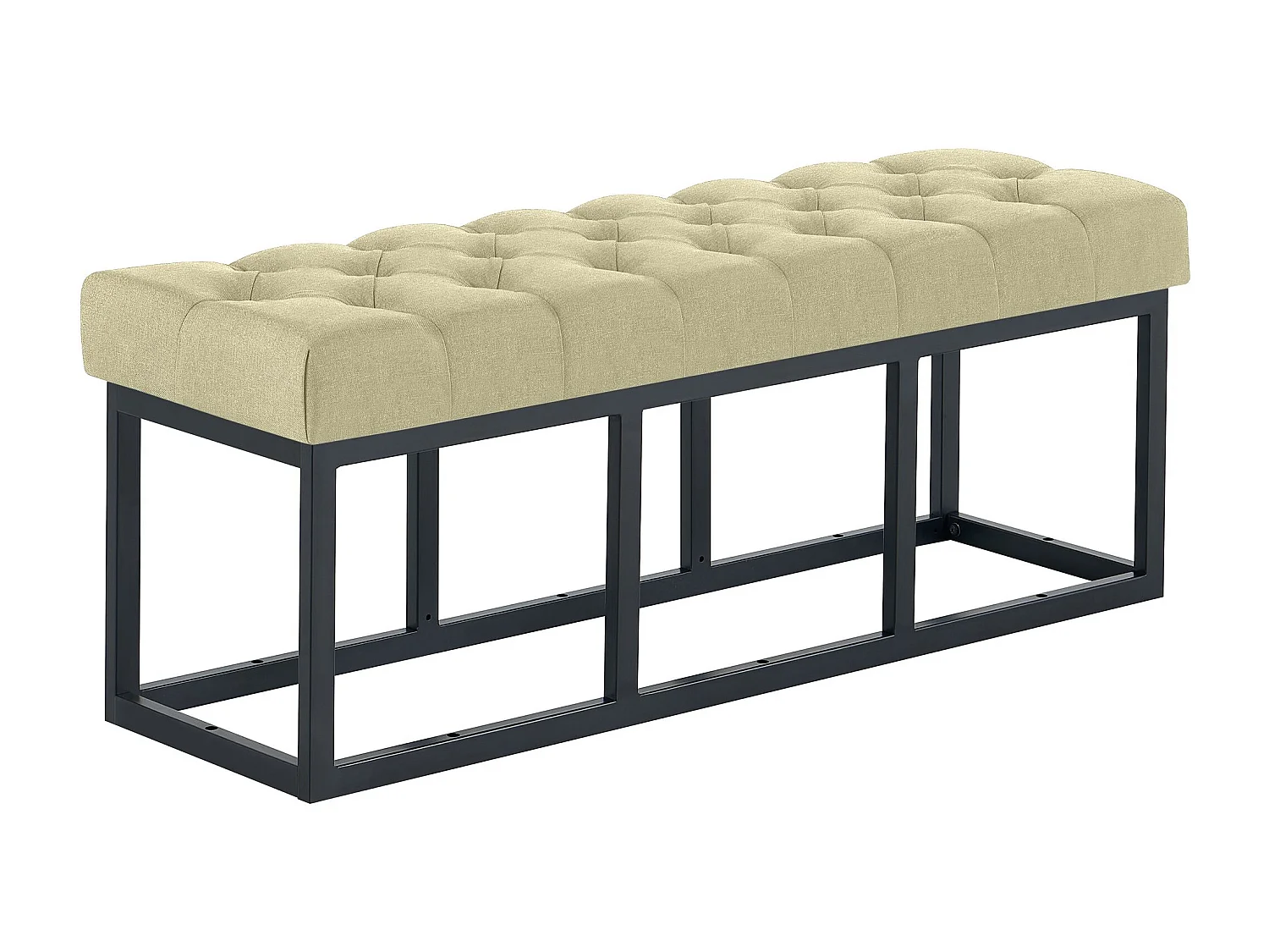 Banquette - Tissu - Taupe - Amun