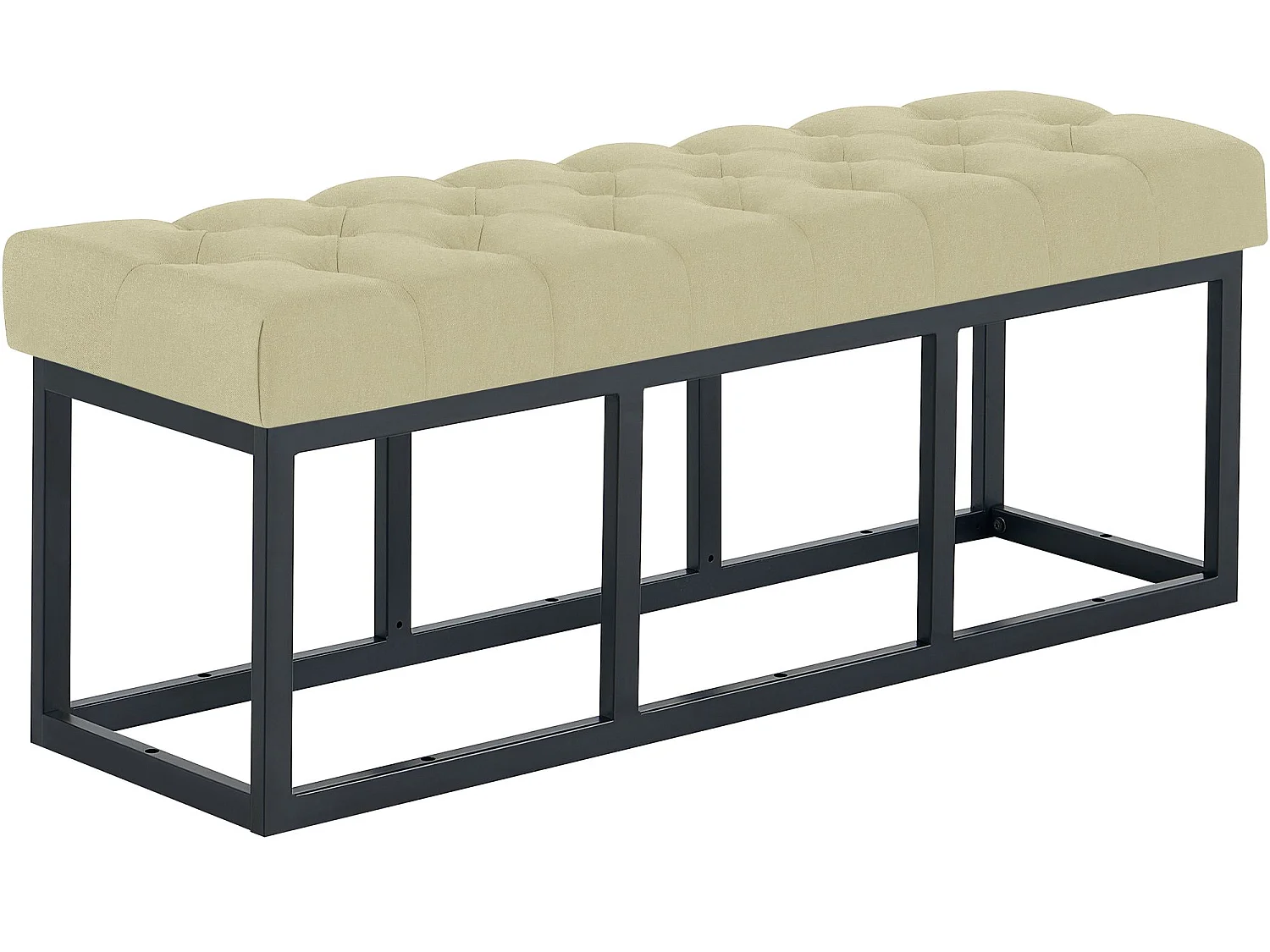 Banquette - Tissu - Taupe - Amun