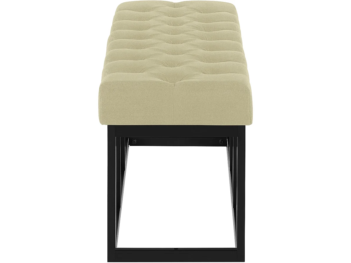 Banquette - Tissu - Taupe - Amun