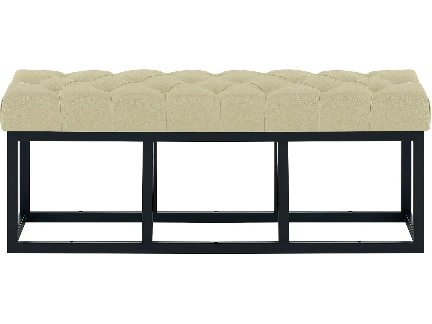 Banquette - Tissu - Taupe - Amun