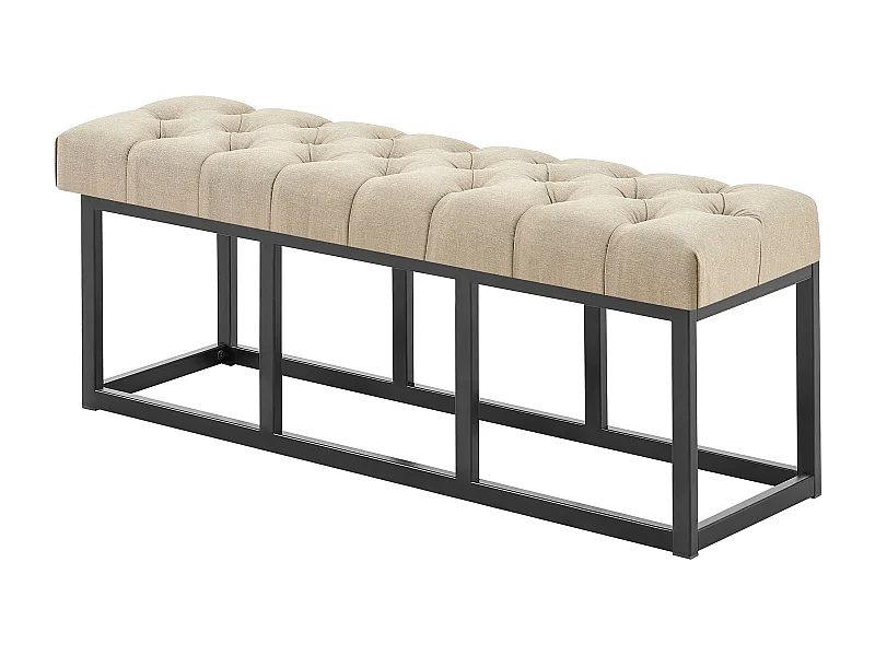 Banquette - Tissu - Taupe - Amun