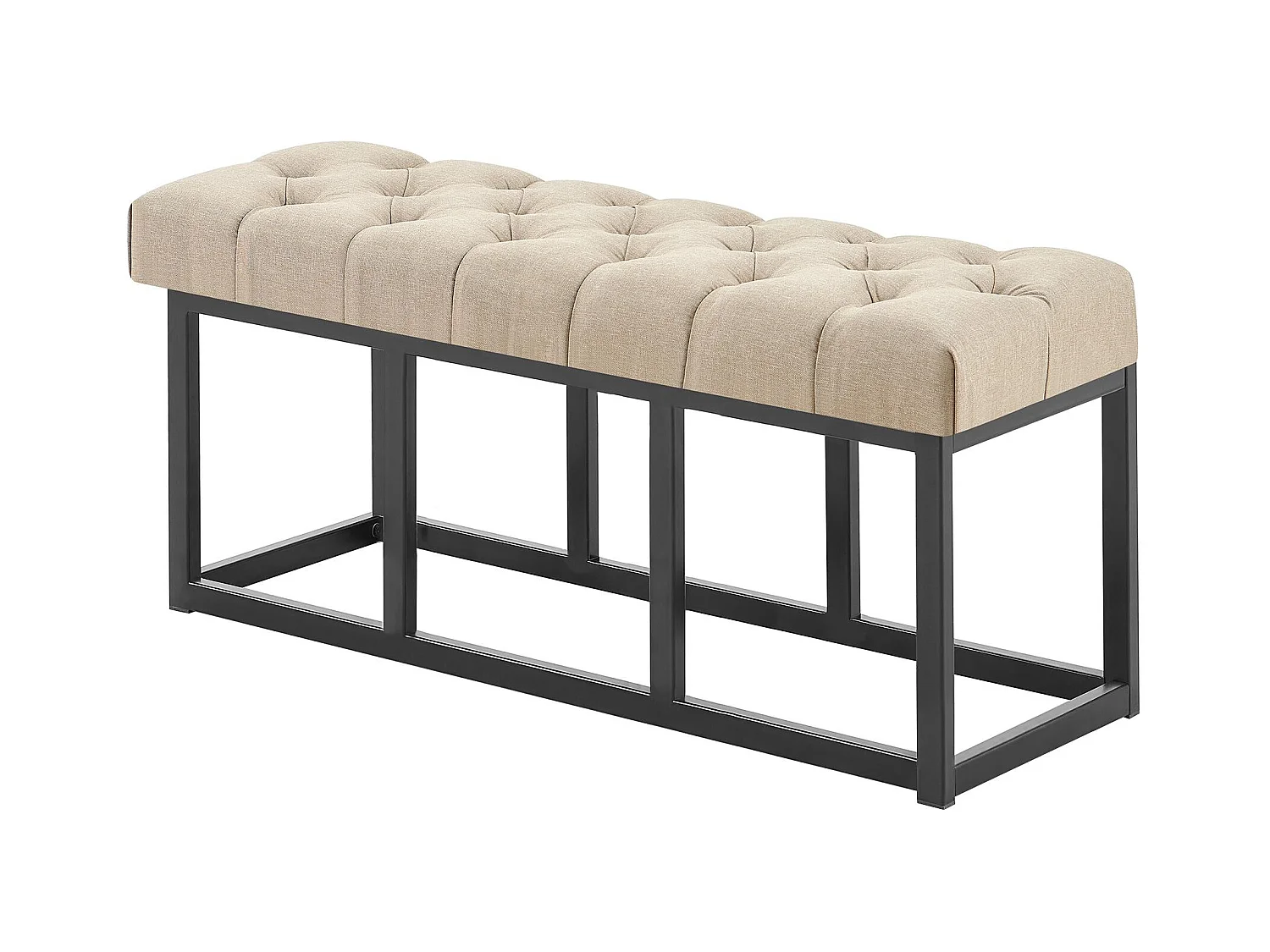 Banquette - Tissu - Taupe - Amun