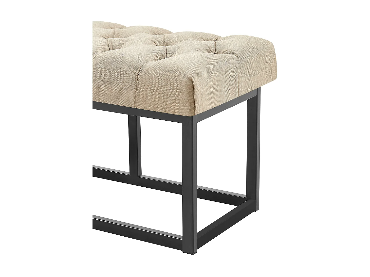 Banquette - Tissu - Taupe - Amun