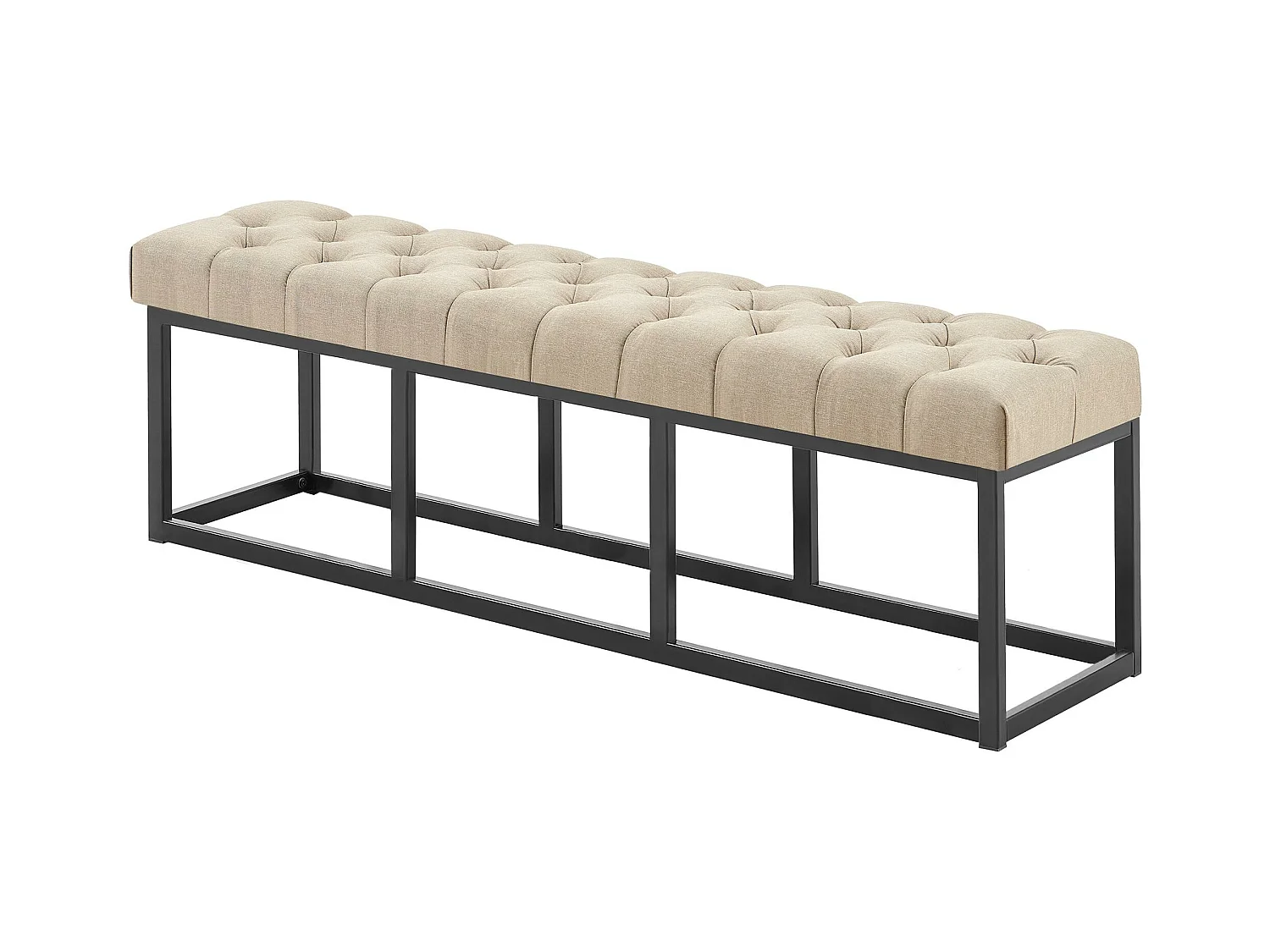 Banquette - Tissu - Taupe - Amun