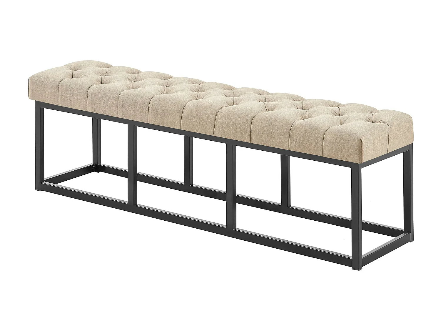 Banquette - Tissu - Taupe - Amun