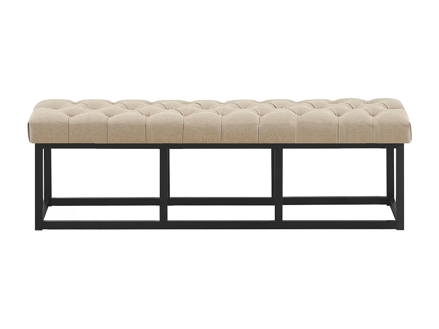Banquette - Tissu - Taupe - Amun