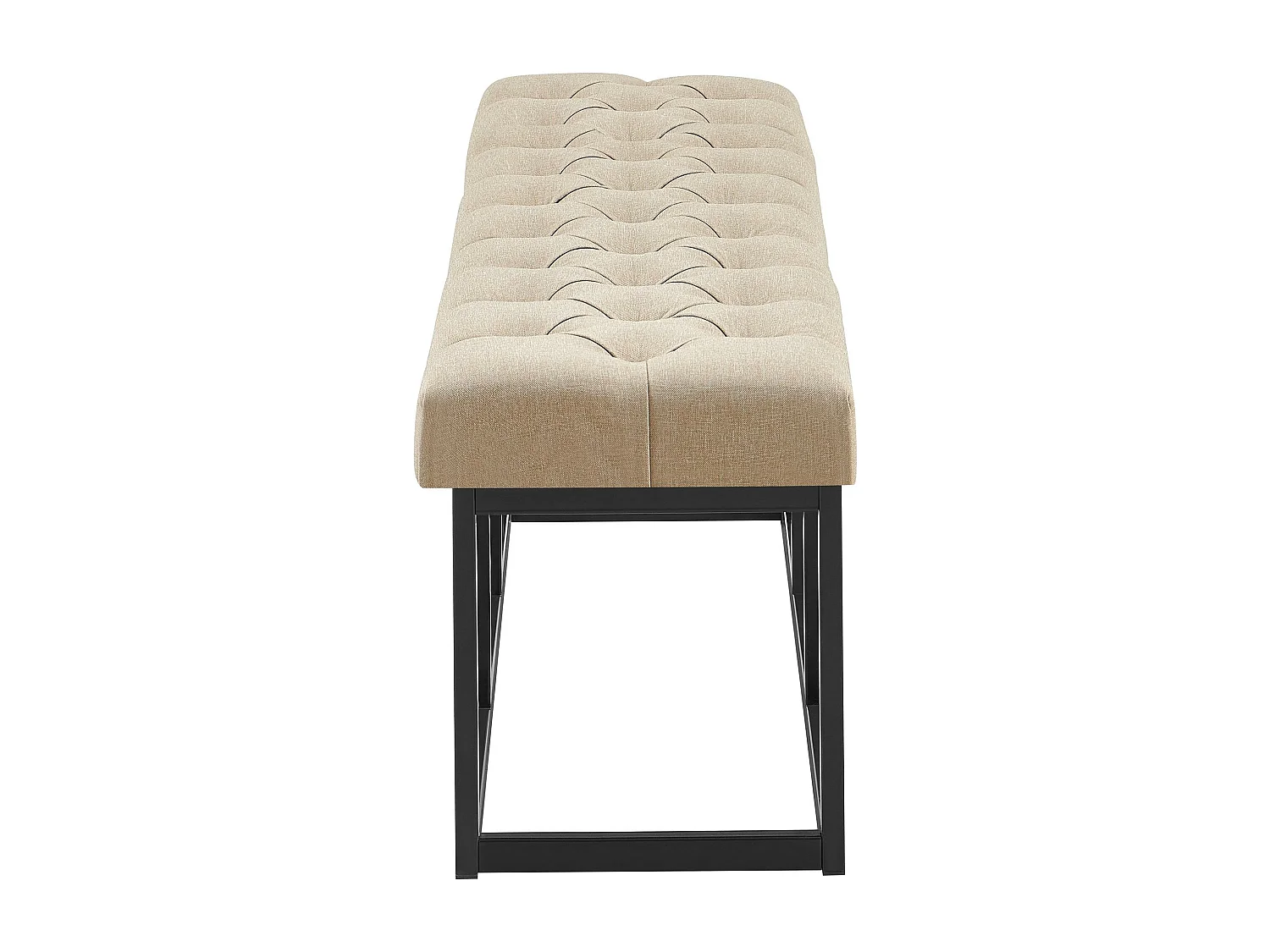 Banquette - Tissu - Taupe - Amun