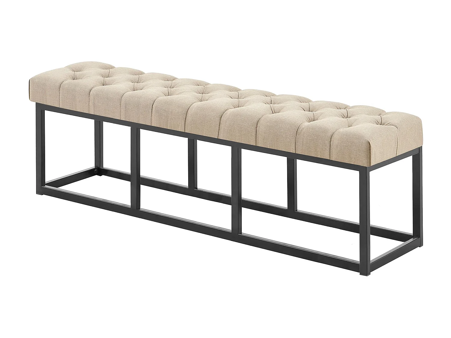 Banquette - Tissu - Taupe - Amun