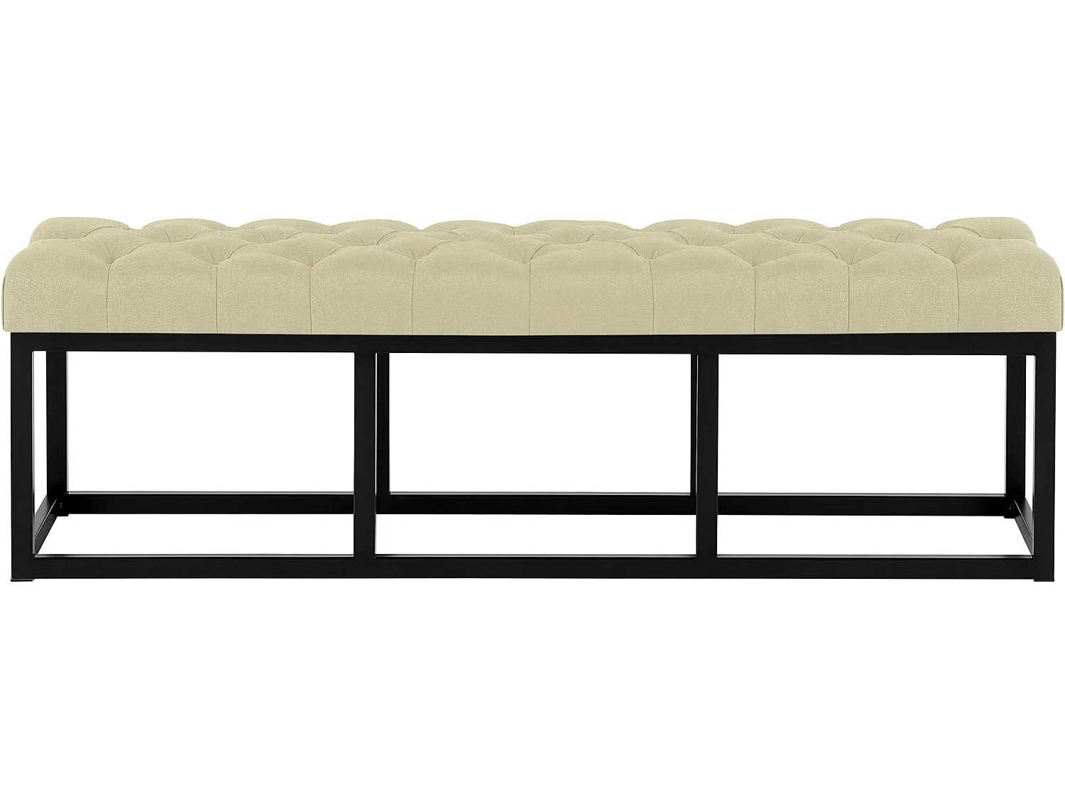 Banquette - Tissu - Taupe - Amun