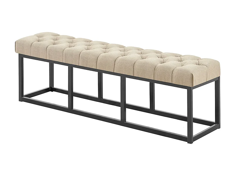 Banquette - Tissu - Taupe - Amun