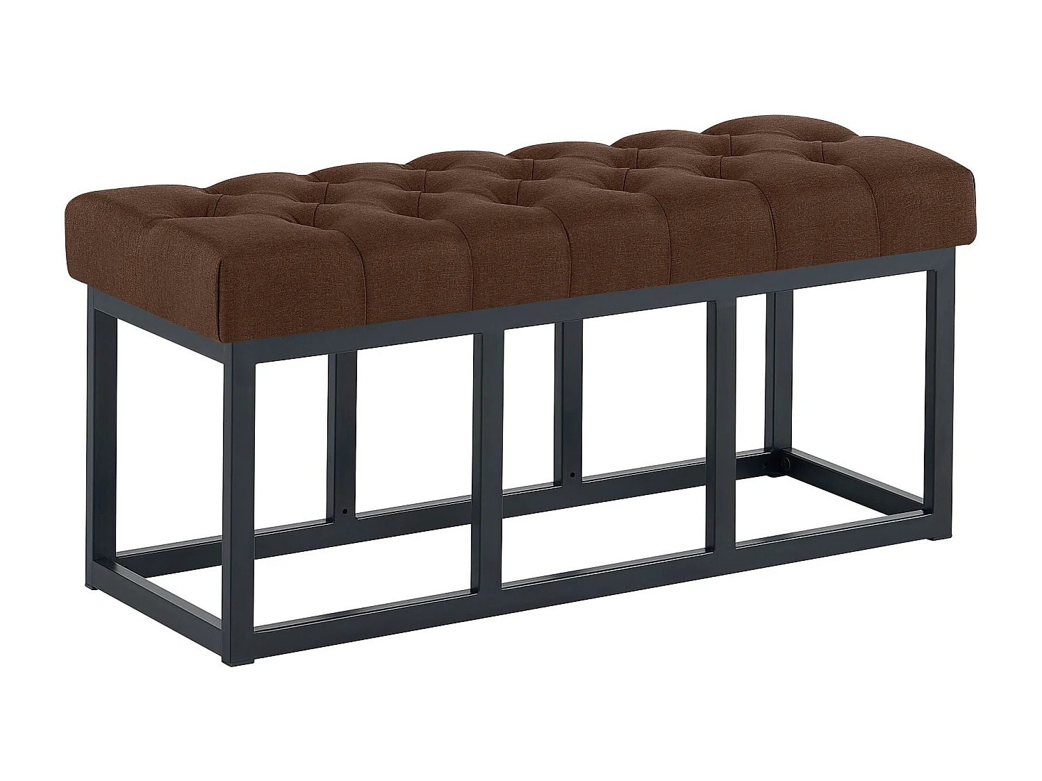 Banquette - Tissu - Marron - Amun