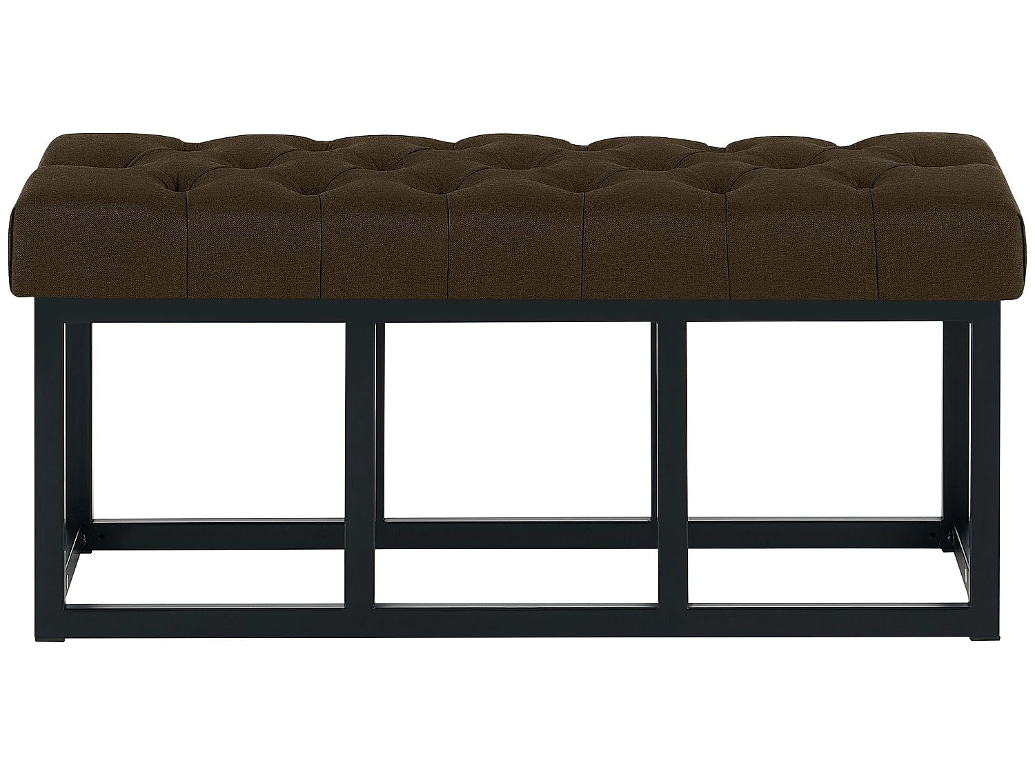 Banquette - Tissu - Marron - Amun
