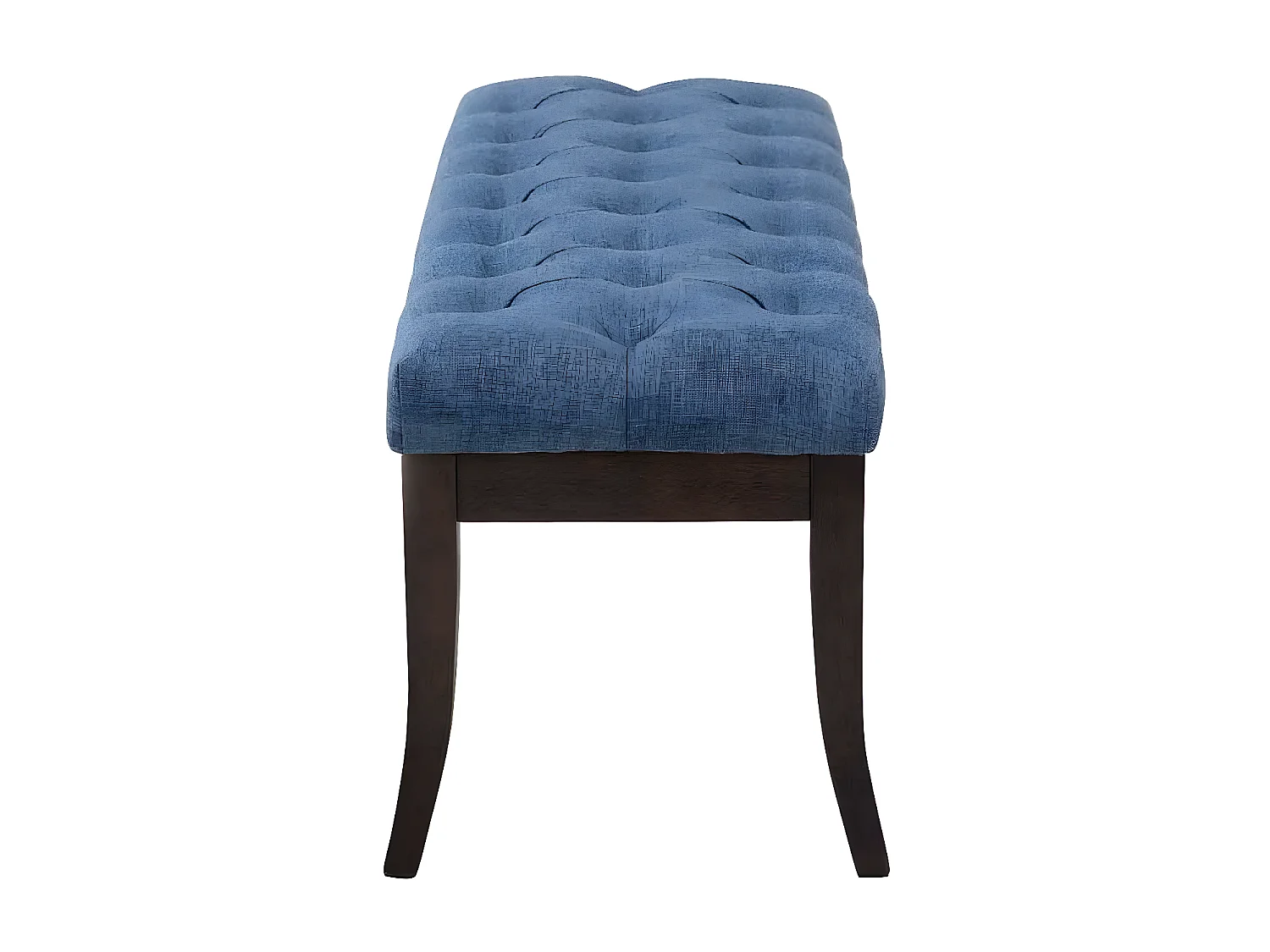 Banquette - Tissu & Bois - Bleu - Ramses