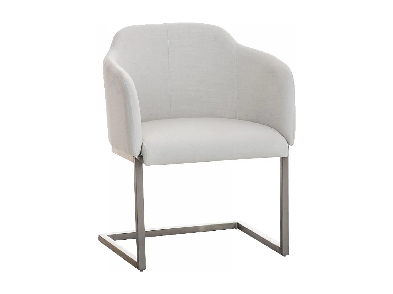 chaises oscillantes - Tissu - Blanc - Magnus