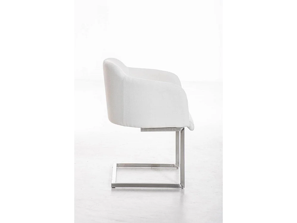 chaises oscillantes - Tissu - Blanc - Magnus