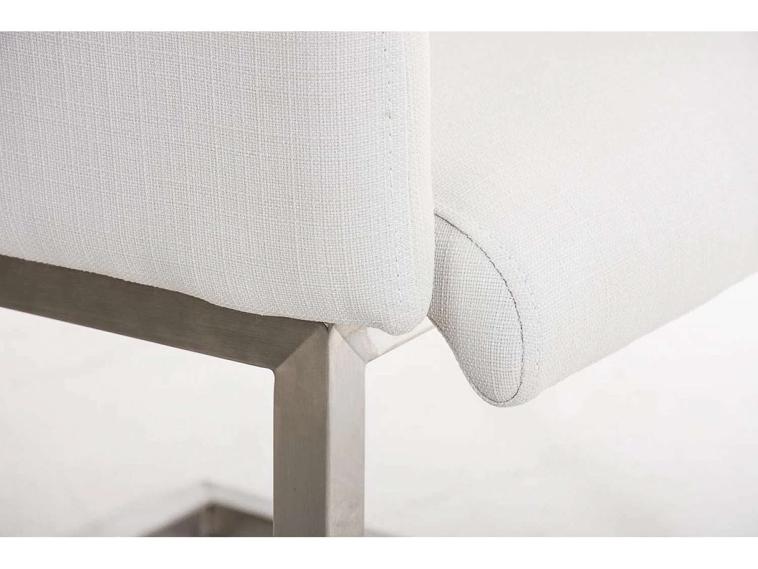 chaises oscillantes - Tissu - Blanc - Magnus