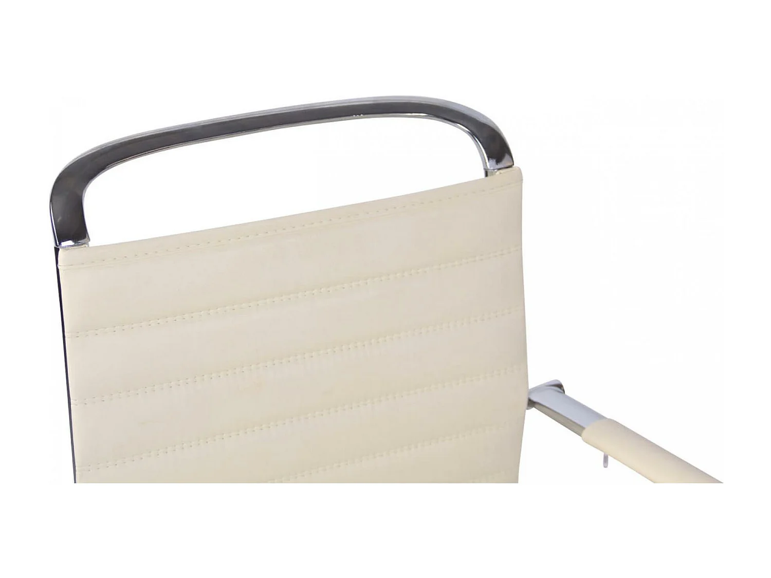 chaises oscillantes - Similicuir - Crème - Balve