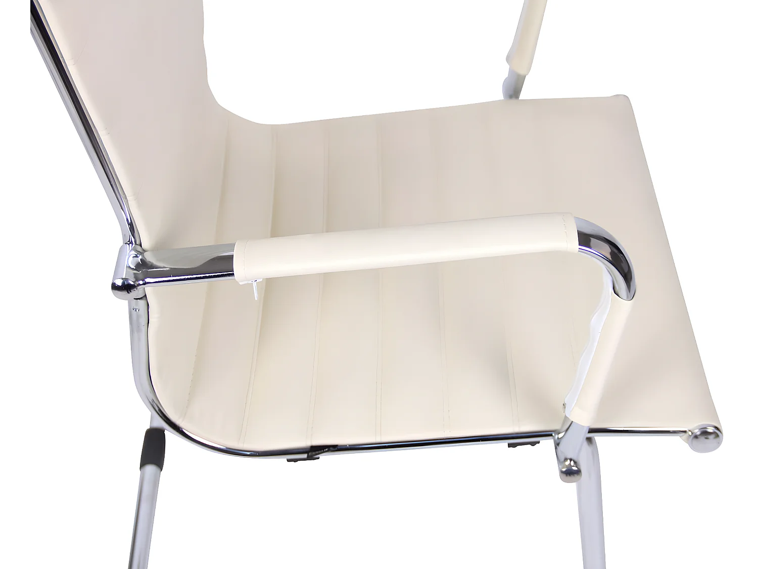 chaises oscillantes - Similicuir - Crème - Balve