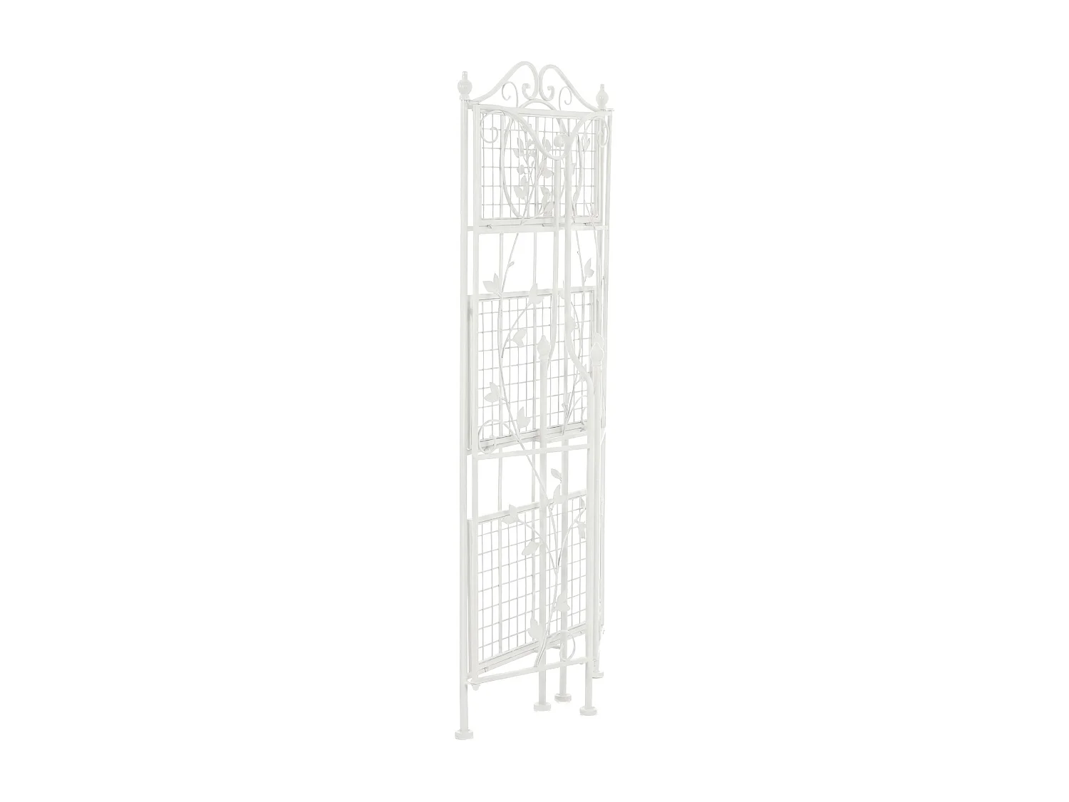 Standregal - Metall - 58 x 33 x 118cm - antik weiß - Reus