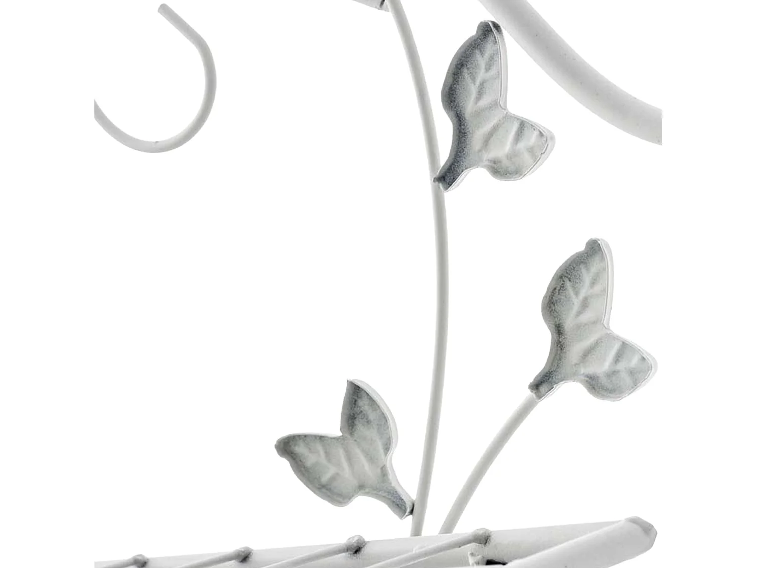 Standregal - Metall - 58 x 33 x 118cm - antik weiß - Reus