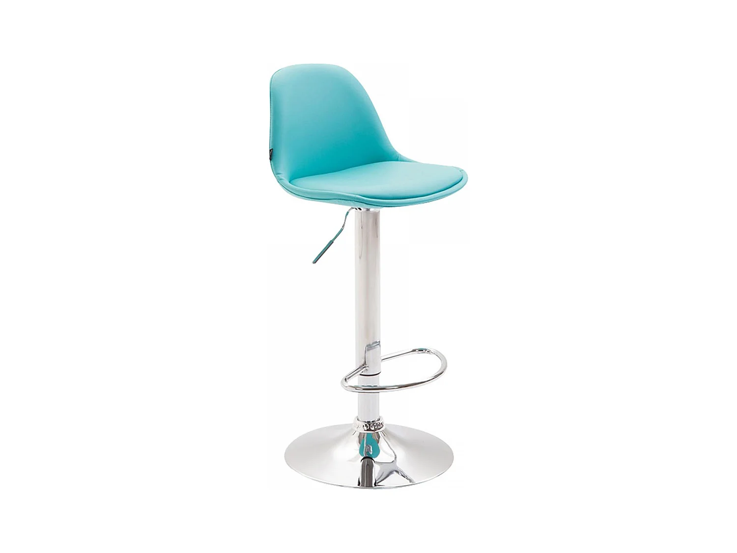 Barhocker - Kunstleder & Metall - blau - Kiel