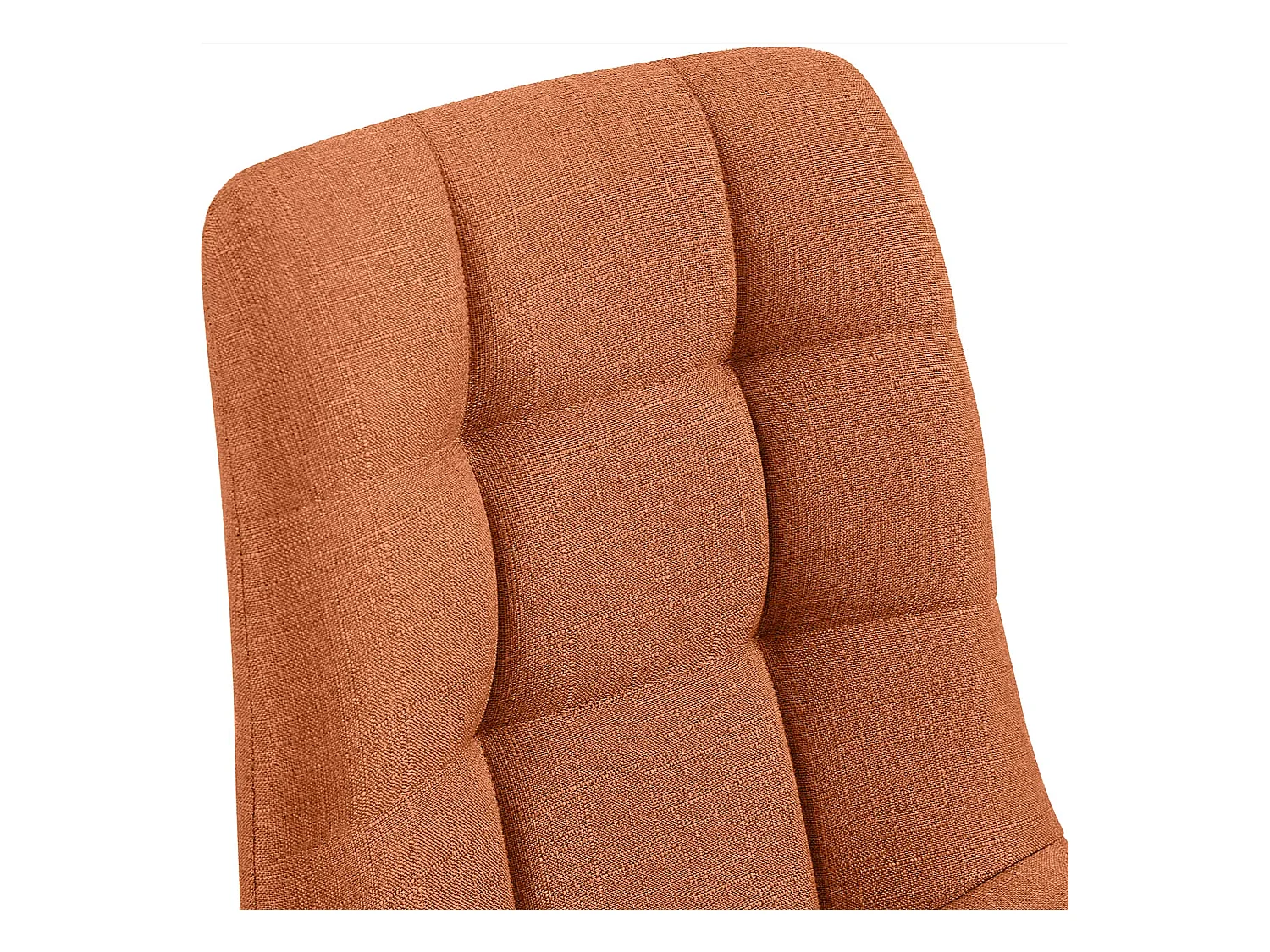 Set van 2  Eetkamerstoelen - Stof - oranje - Tilde