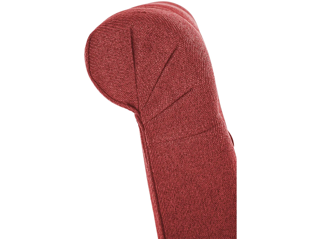 chaise salle à manger - Tissu - Rouge - Lisburn