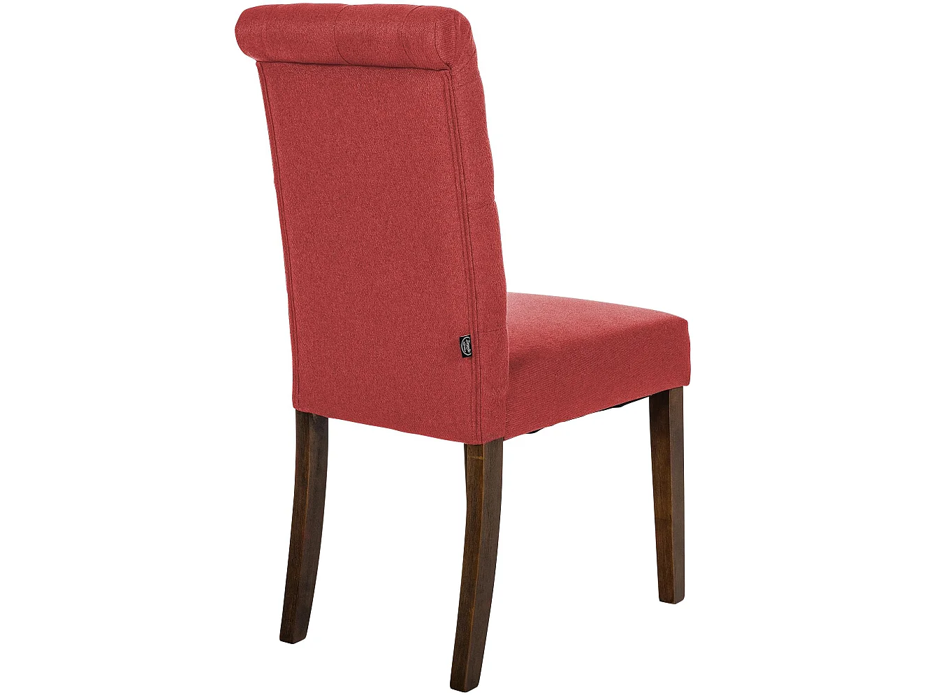 chaise salle à manger - Tissu - Rouge - Lisburn