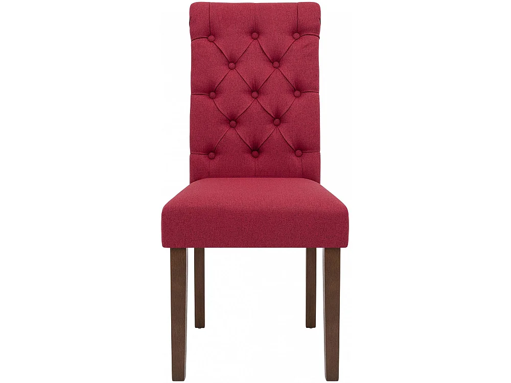 Eetkamerstoelen - Stof - rood - Lisburn